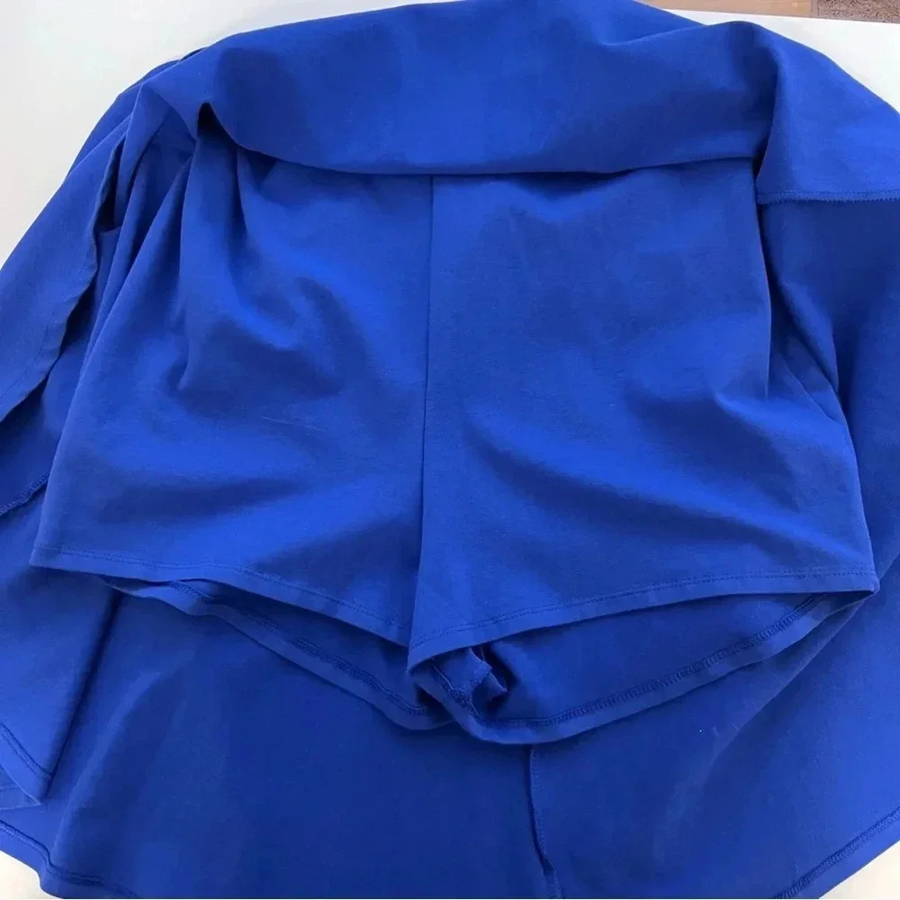 Express Deep V-Wire Skort Fit and Flare Dress Size Large - Picture 6 of 10